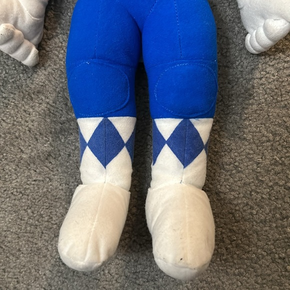 Vintage 1993 blue ranger stuffed figure 18” power rangers - Picture 3 of 6